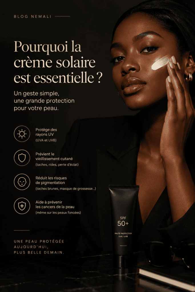 Pourquoi la crème solaire est essentielle - Blog Nemali
